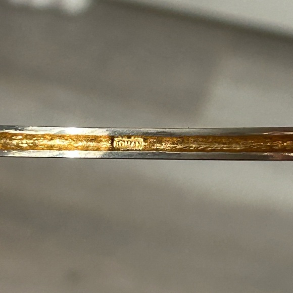 4/$50 Elegant Gold and Red Gemstone Bracelet 7 inches 💜 - Picture 5 of 8